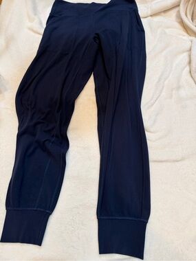 lululemon athletica Navy Track Joggers with Cuffed Ankles